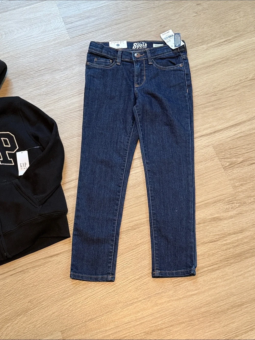 GAP Kids Logo Sherpa Hoodie and Jeans